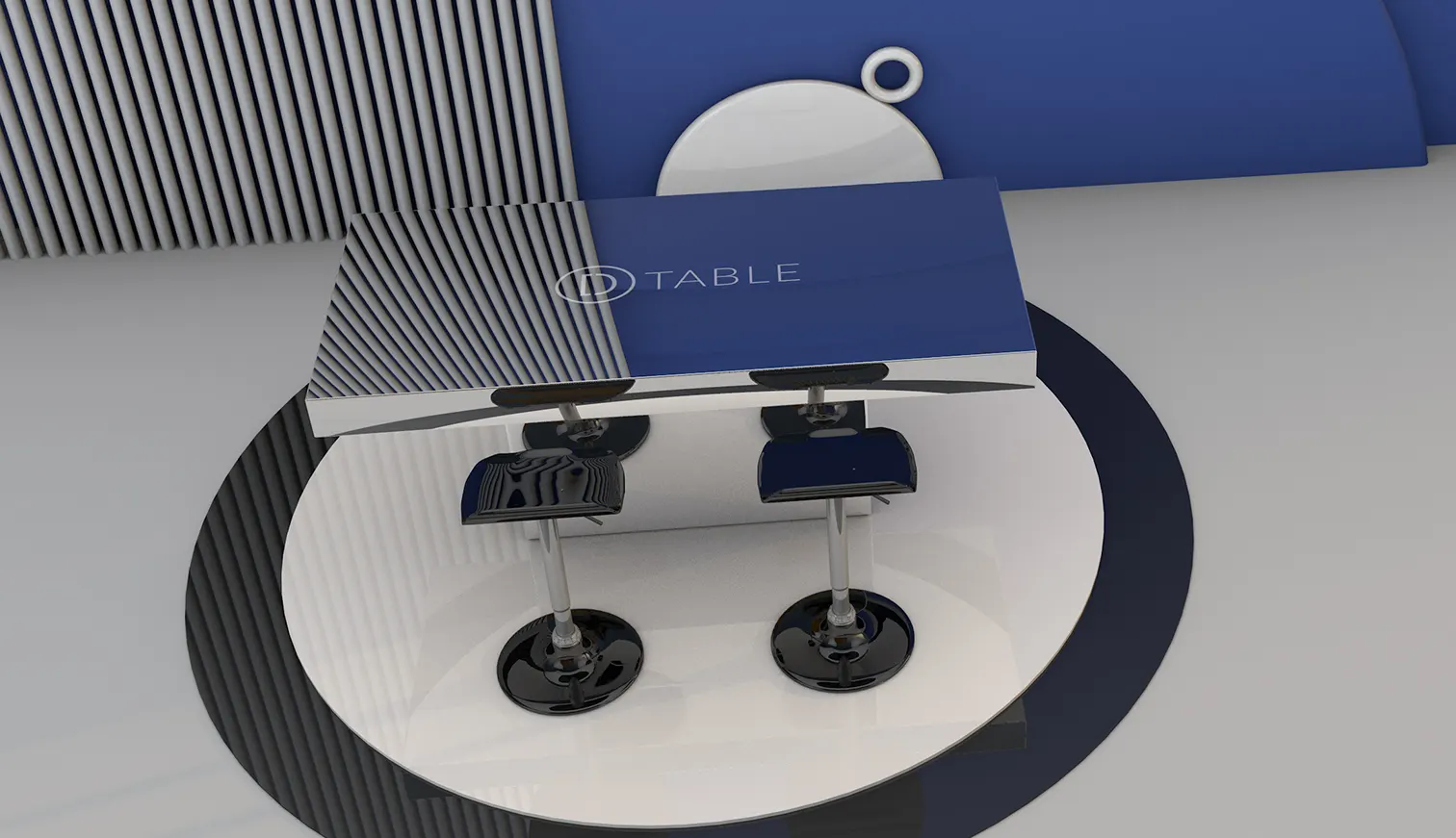 D-Sky The mirror Multitouch Table